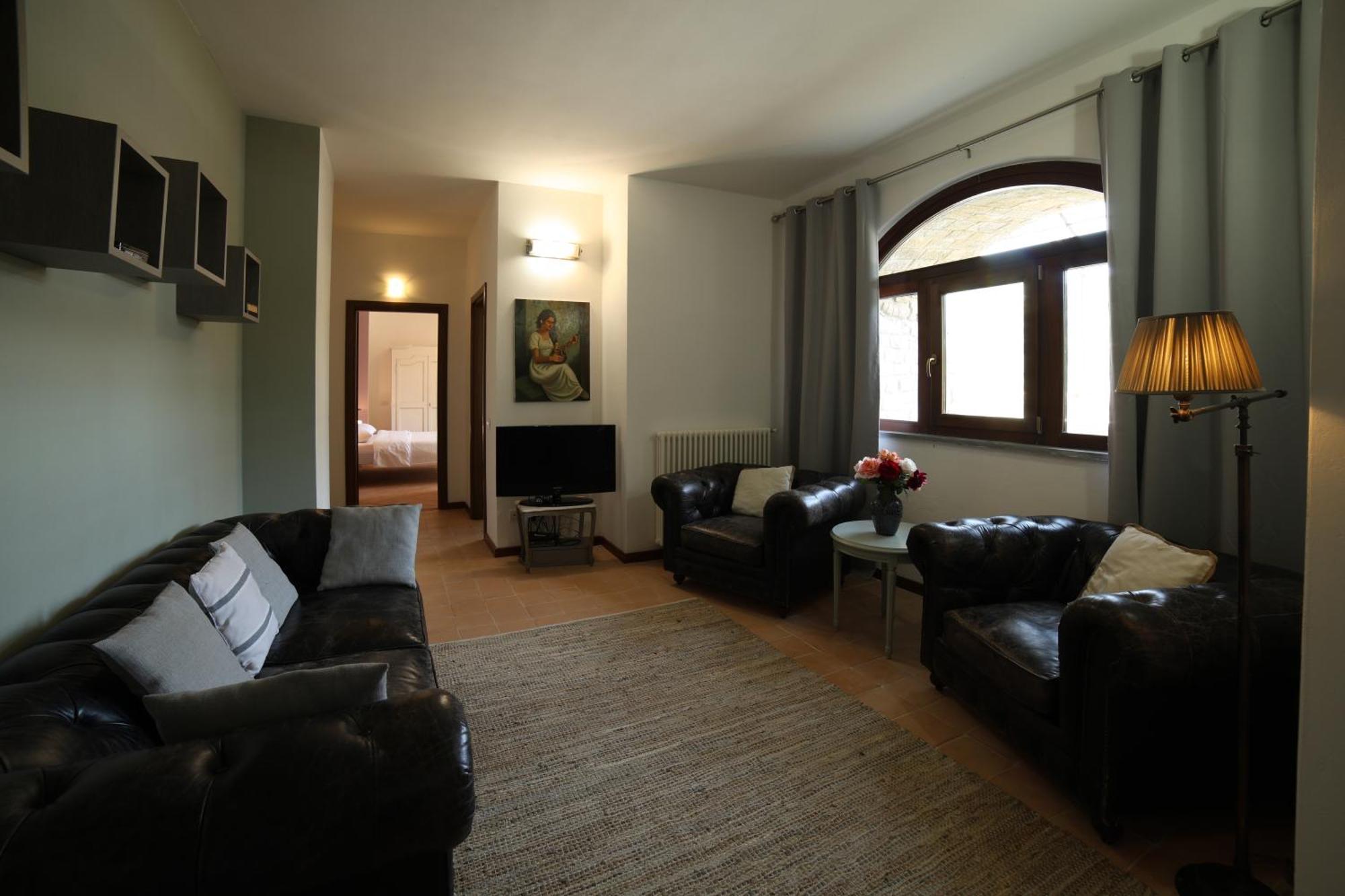 Ht Castello Di Campolongo Aparthotel Valfabbrica Luaran gambar
